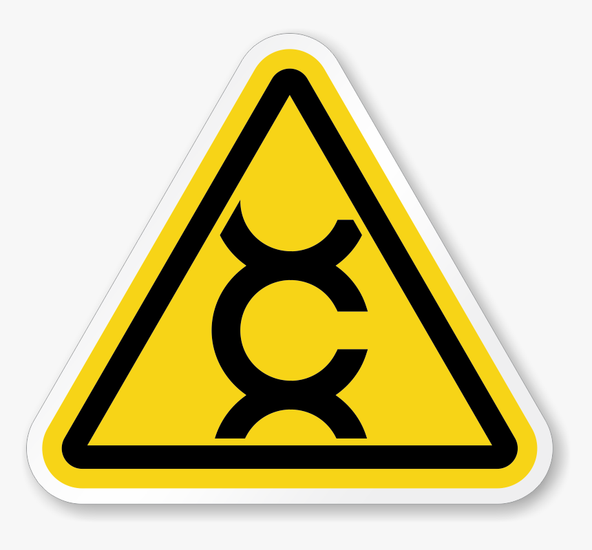 Transparent Danger Sign Png - Caution Sign Slippery Surface, Png Download