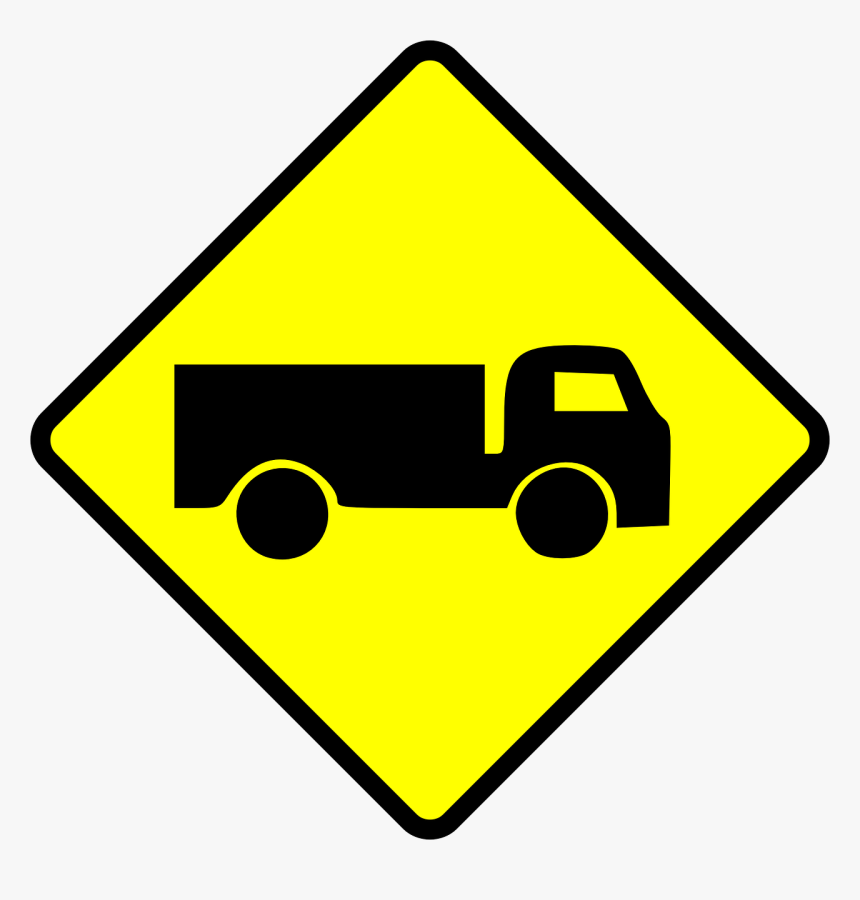 Truck Road Signs Australia, HD Png Download