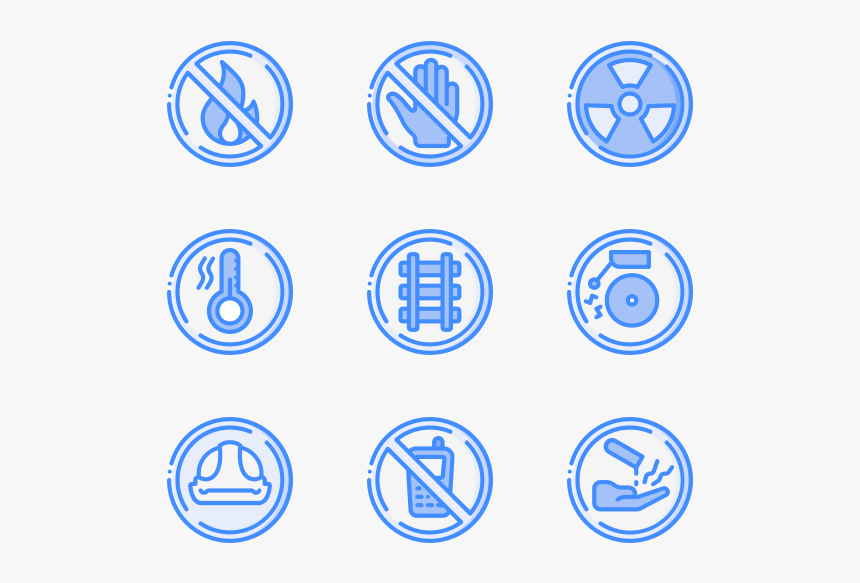 Warning Signs - Circle, HD Png Download