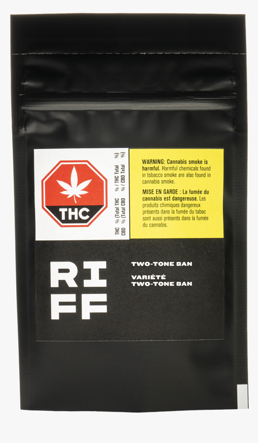 Two-tone Ban - Riff 1g Packaging, HD Png Download