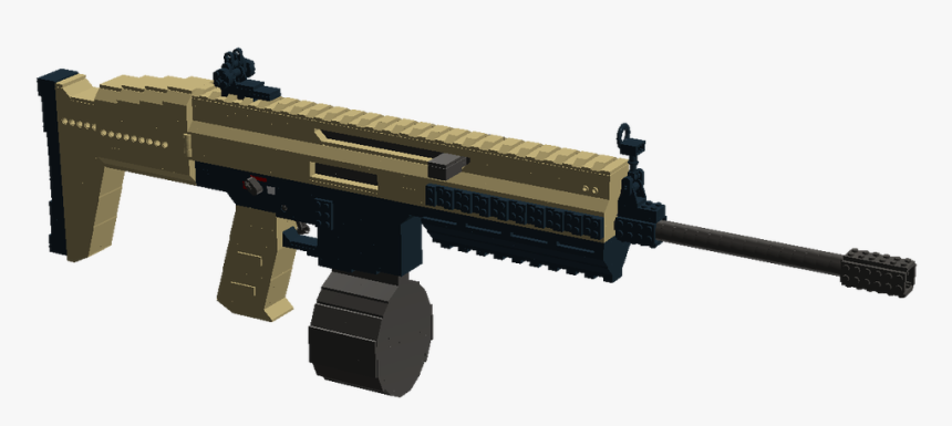 Transparent Machine Gun Png - Assault Rifle, Png Download