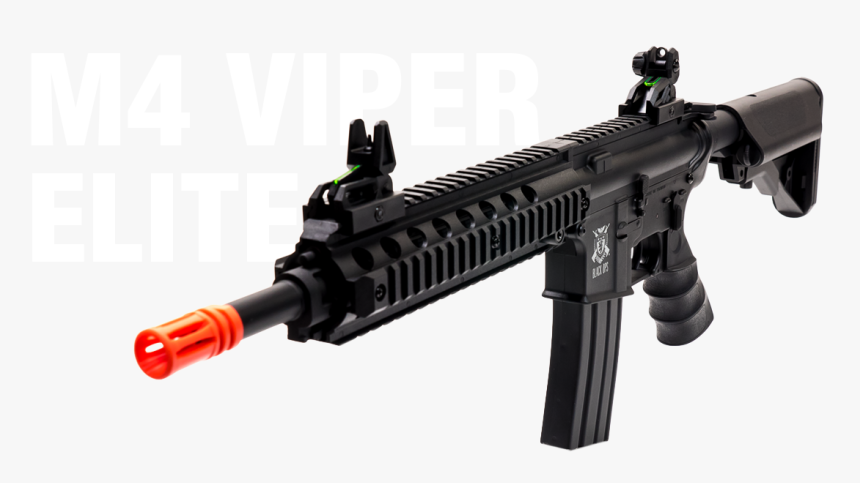 Clip Art M Viper Elite Assault - Black Ops Airsoft M4, HD Png Download