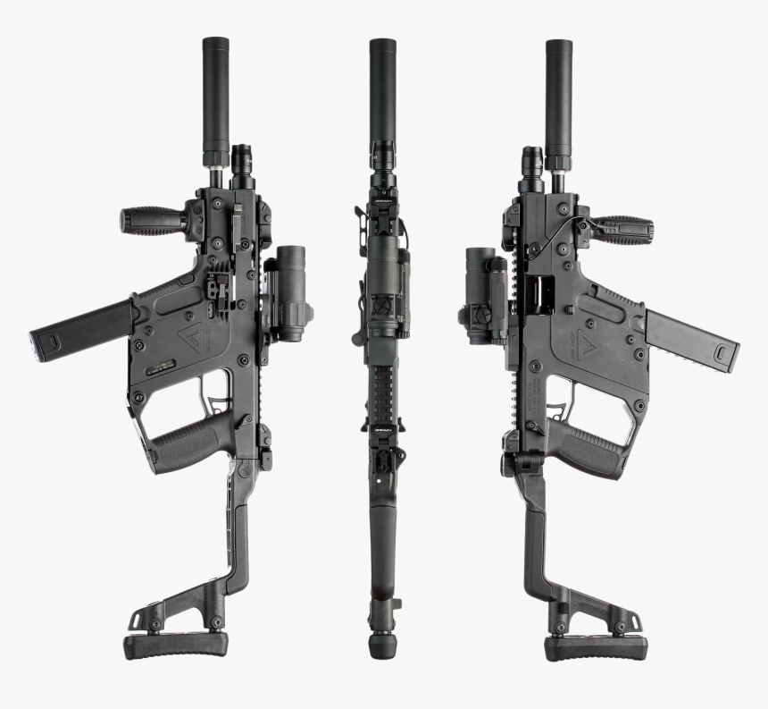 Assault Rifle, Machine Gun, Png, Images - Vector Kriss Super V, Transparent Png