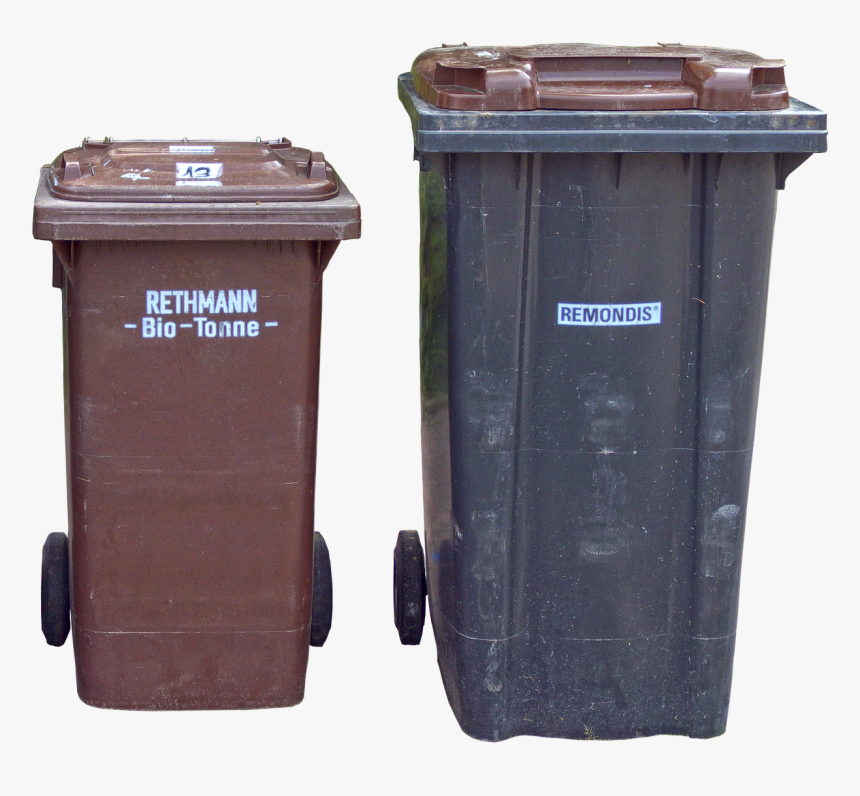 Dustbin, Garbage Can, Waste Container, Ton Of Plastic - Skraldespand Png, Transparent Png