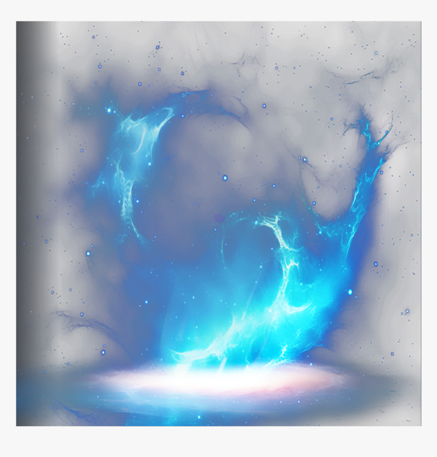#galaxy #blue #lightning - Blue Flame Png, Transparent Png