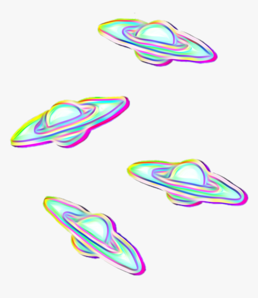 #alien #ufo #galaxy #space #ship #spaceship #glitch, HD Png Download