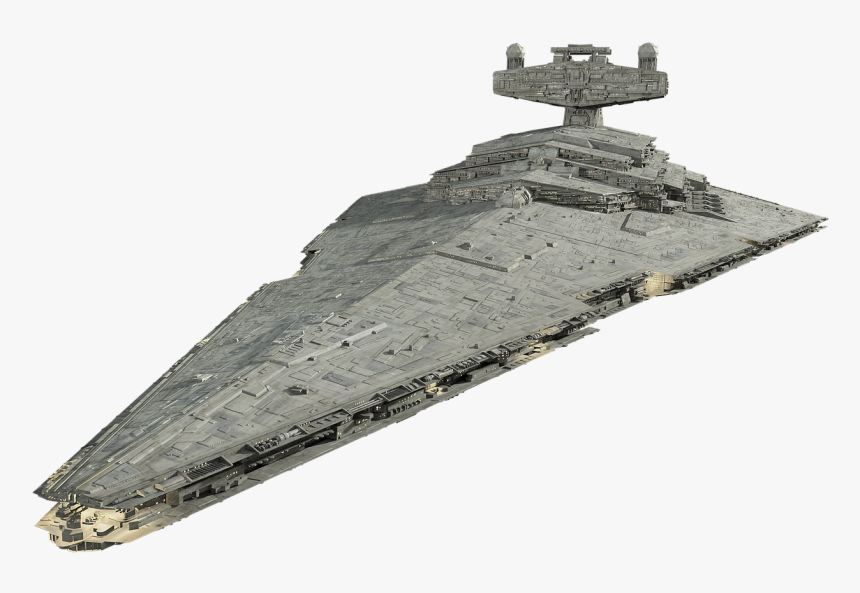 Spaceship, Model, Isolated, Space Ship Model, Starwars - Star Wars Star Destroyer Png, Transparent Png