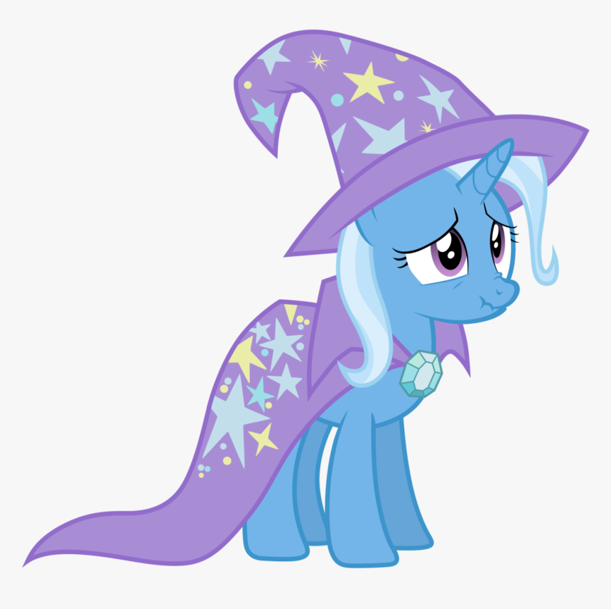 Unicorn Vector Face - Trixie Pony Png, Transparent Png