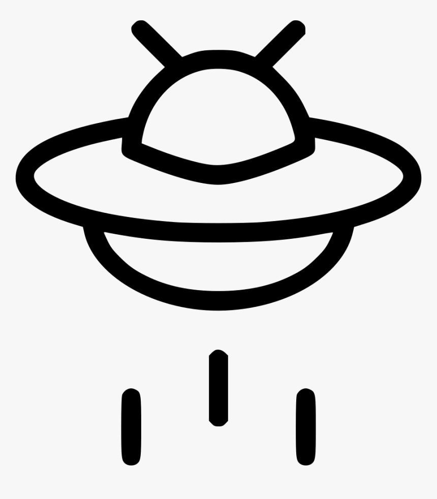 Flying Saucer Ufo Spaceship Alien Space - Flying Saucer, HD Png Download