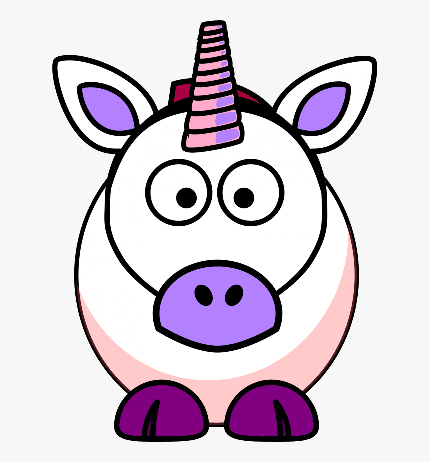 Unicorn Clipart Cartoon, HD Png Download