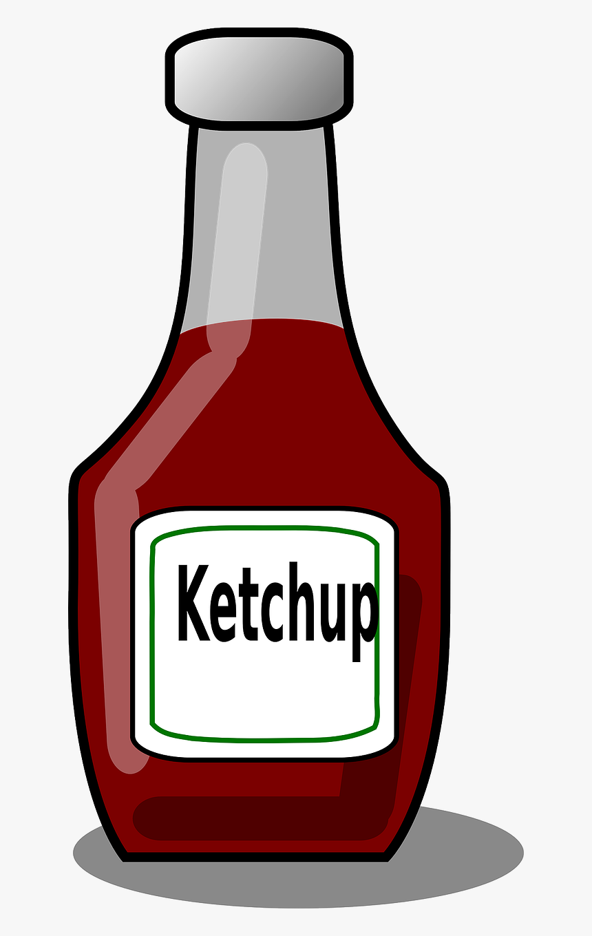 Ketchup Bottle Clipart, HD Png Download