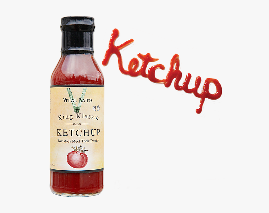 King Ketchup - Glass Bottle, HD Png Download