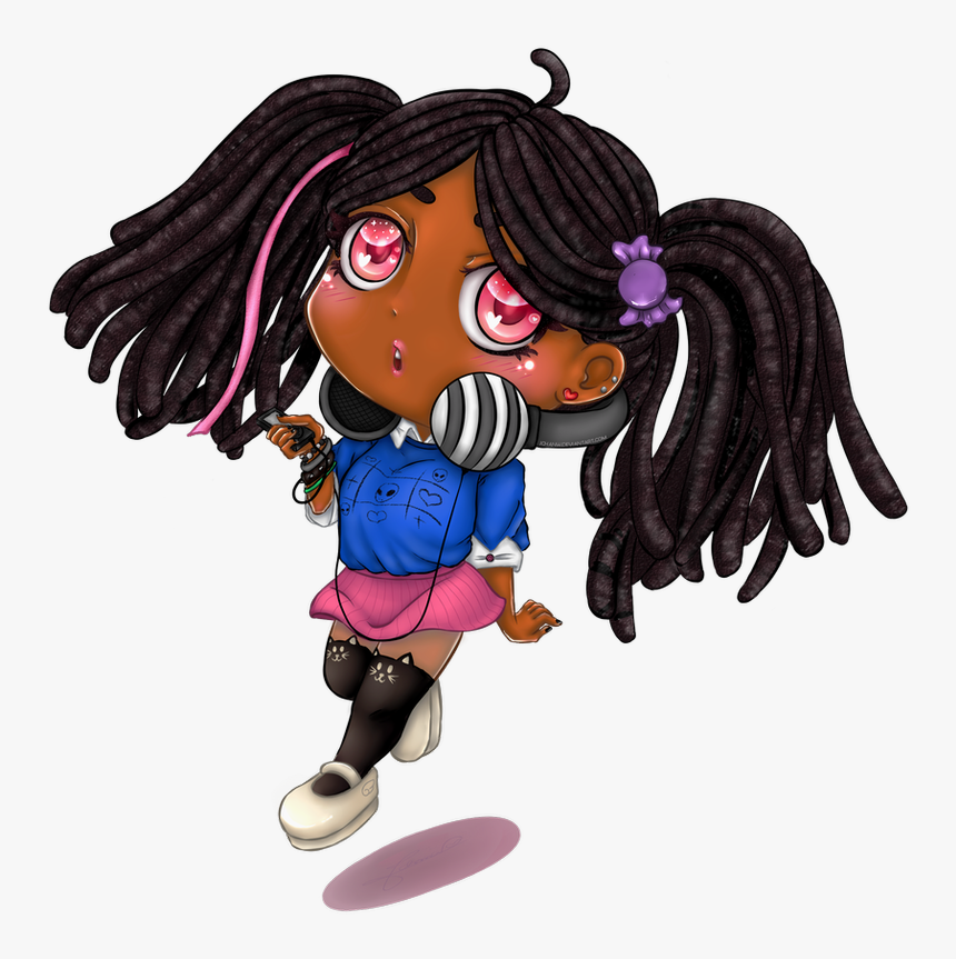 Collection Of Free Drawing Dreads Anime Download On - Drawing Dreads, HD Png Download