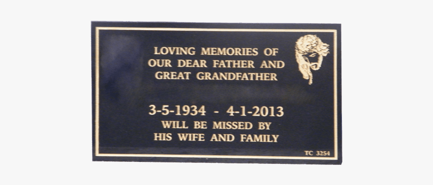 Commemorative-plaque - Commemorative Plaque, HD Png Download