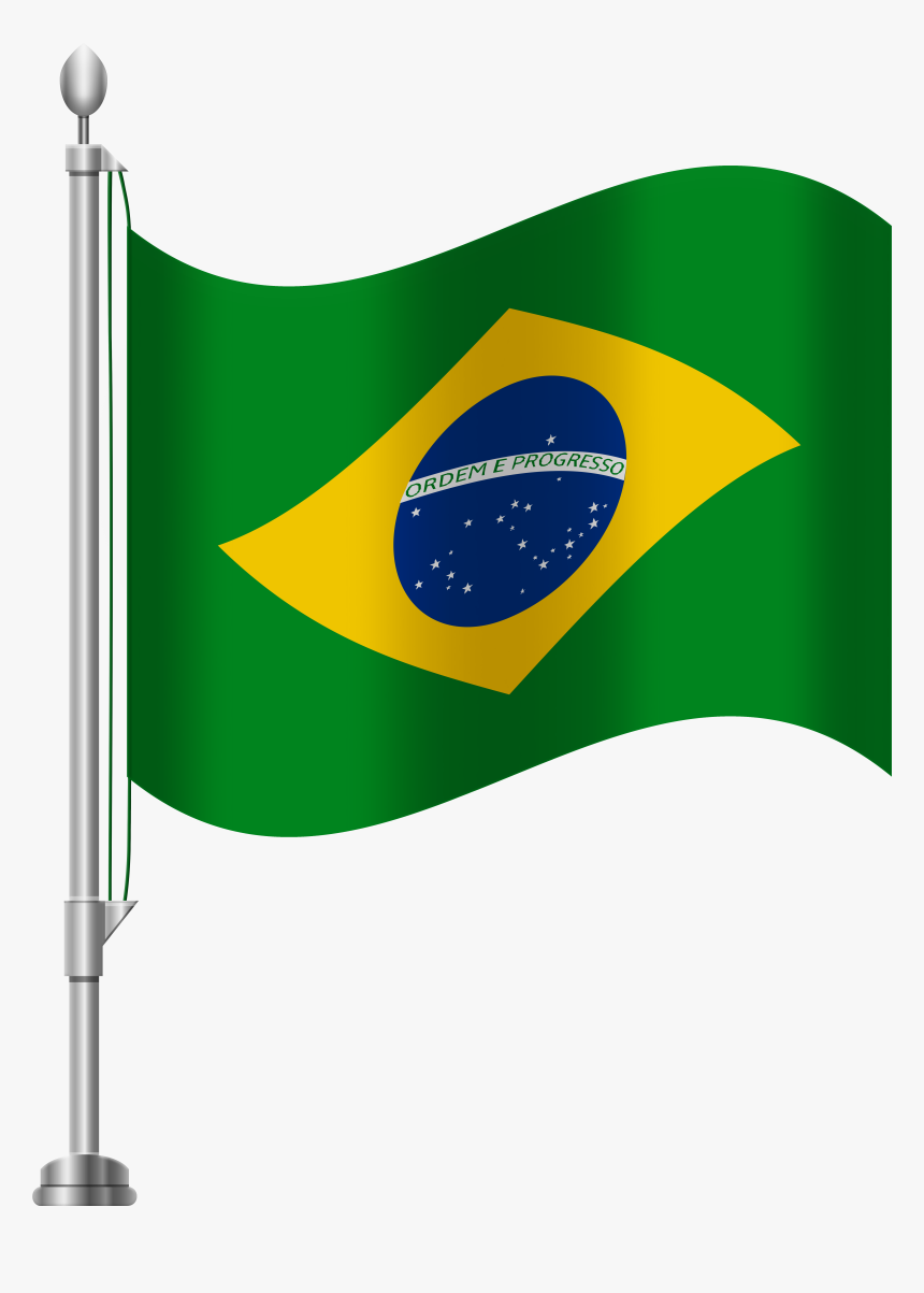 Brazil Flag Png Clip Art, Transparent Png