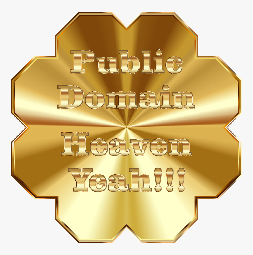 Gold,text,symbol - Label, HD Png Download