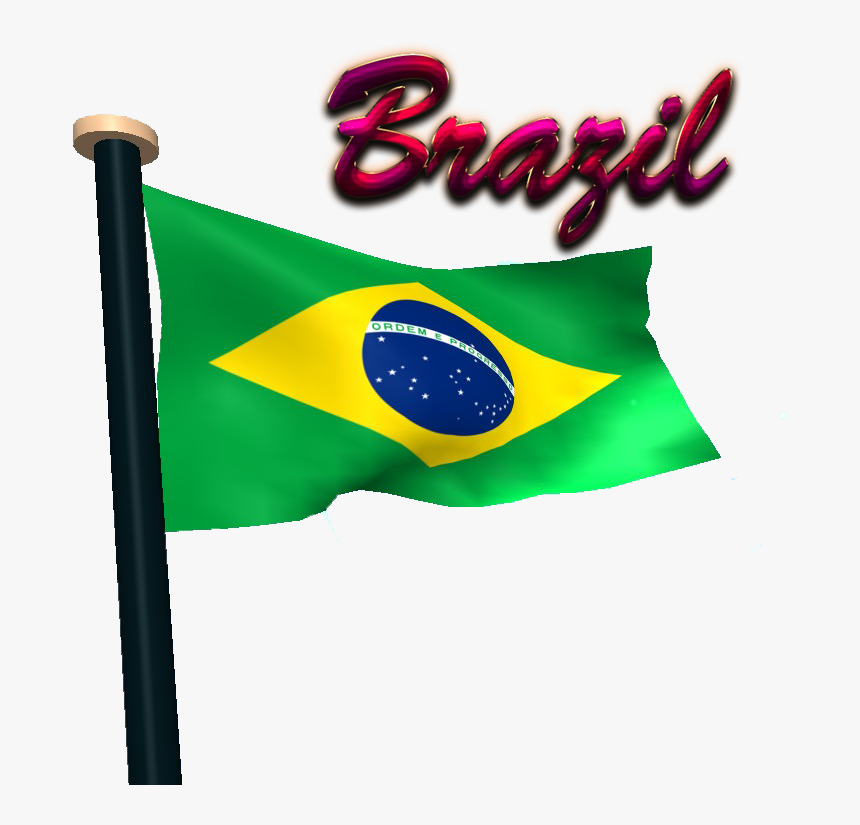 Brazil Flag Png Free Images - Flag, Transparent Png