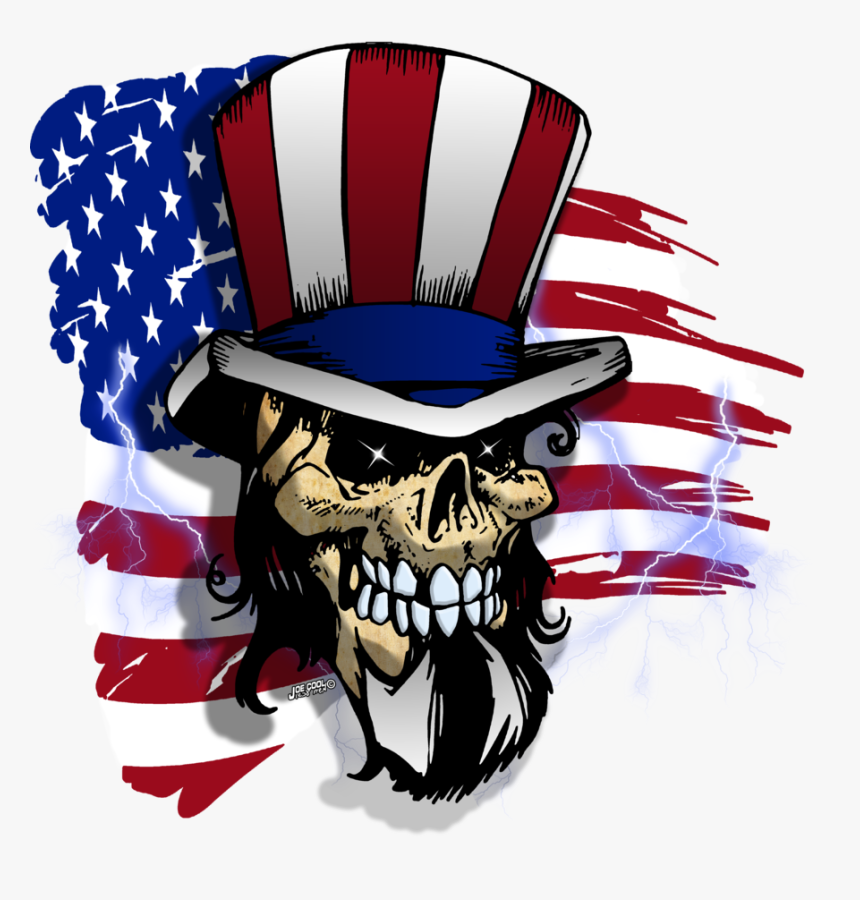 American Skulls By Tygergraphics American Skull Transparent, HD Png