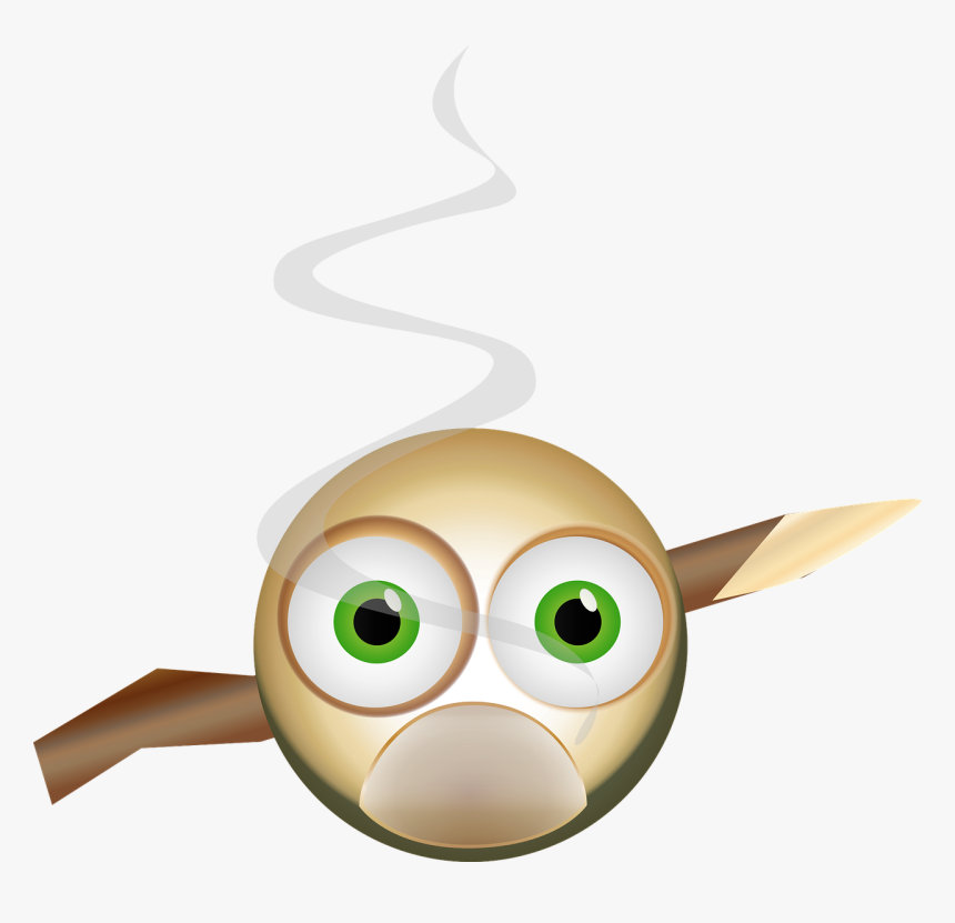 Graphic, Emoticon, Marshmallow, S More, Smore, Roasting - Cartoon, HD Png Download