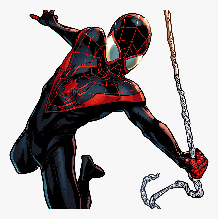 Ultimate Spider Man Web Warriors Miles Morales - Miles Morales Ultimate Spider Man Suit, HD Png Download