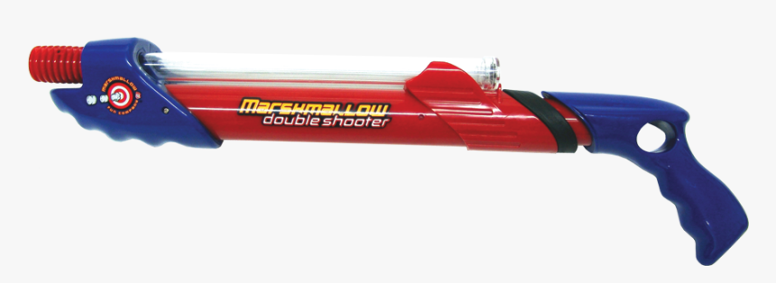 Classic Double Barrel Shooter - Marshmallow Shooter, HD Png Download