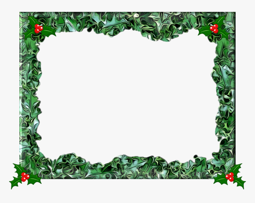 Christmas Frame, Christmas, Holly, Frame, Winter, Xmas - Christmas Day, HD Png Download