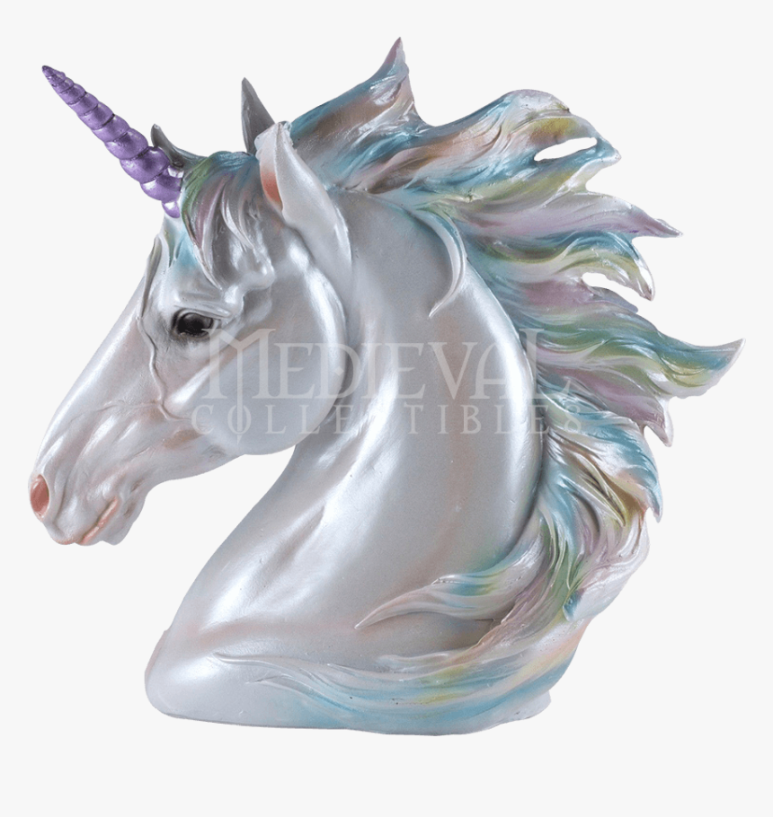 Transparent Unicorn Head Png - Unicorn Head Figurine, Png Download