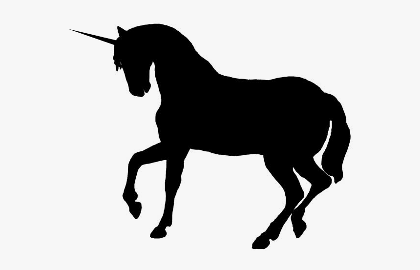 Horse Foal Stallion Silhouette Clip Art - Horse Silhouette, HD Png Download
