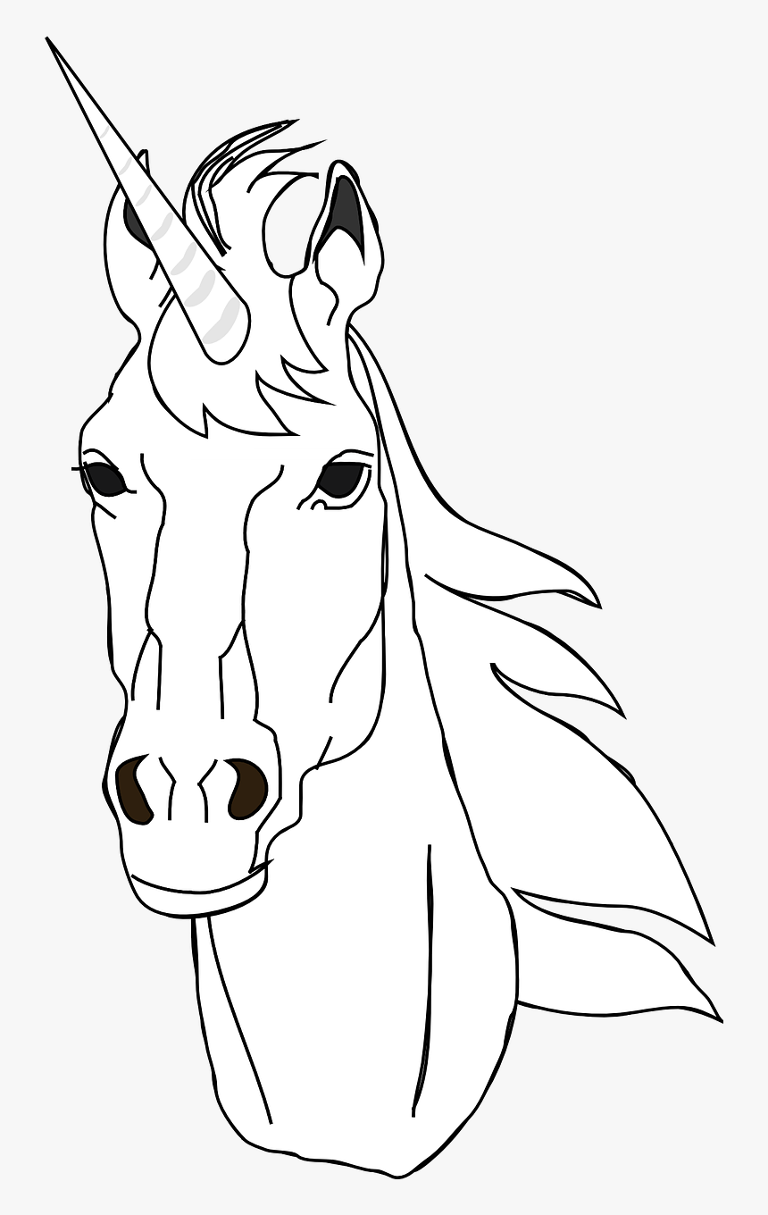 Black And White Horn, HD Png Download