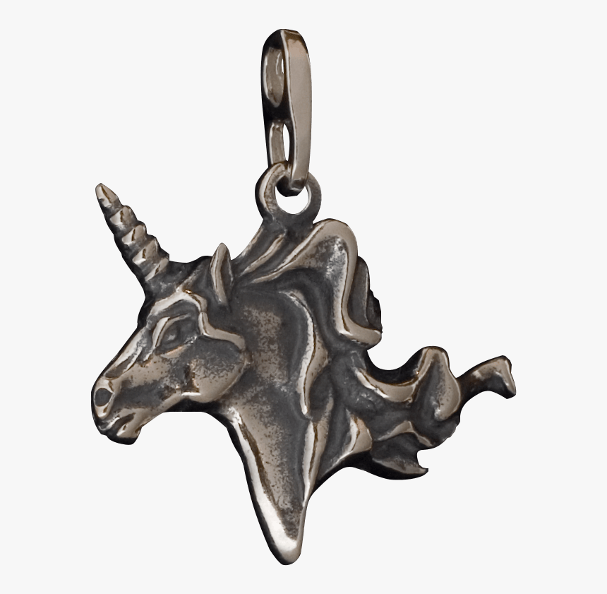 Unicorn Head Pendant - Pendant, HD Png Download
