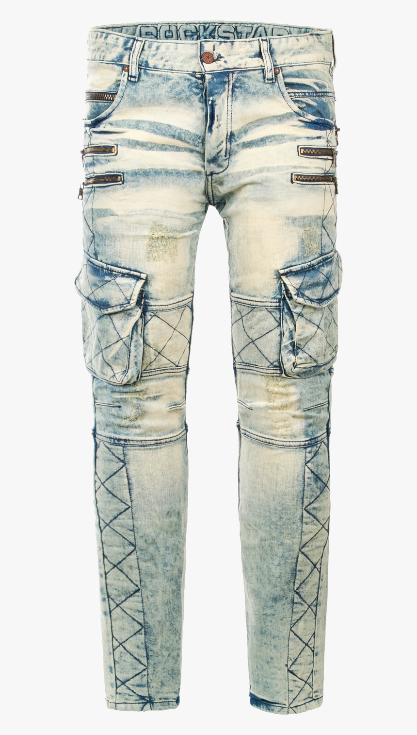 Biker Jeans Png Image With Transparent Background - Pocket, Png Download