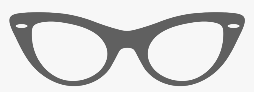 Cat Eye Glasses Clipart 7 Clip Art - Cat Eye Glasses Clipart, HD Png Download