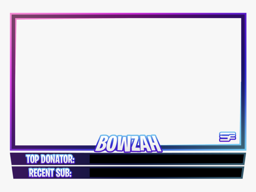 Facecam Overlay Png - Display Device, Transparent Png