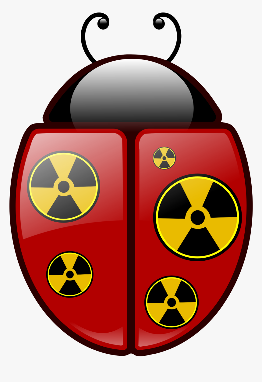 Radioactive Ladybug Clip Arts, HD Png Download