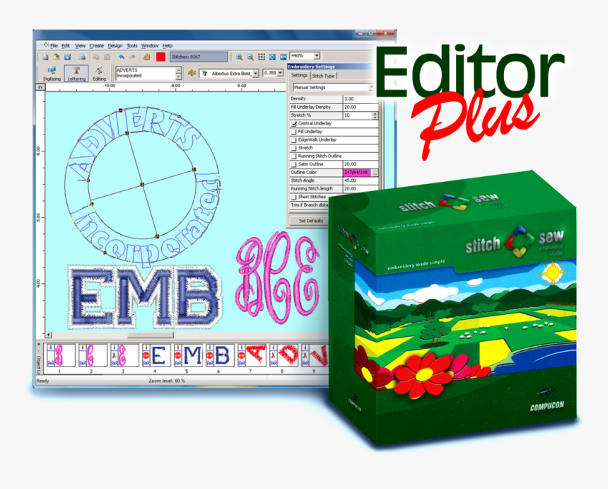 Stitch & Sew Editor Plus - Stitch & Sew 2.0, HD Png Download