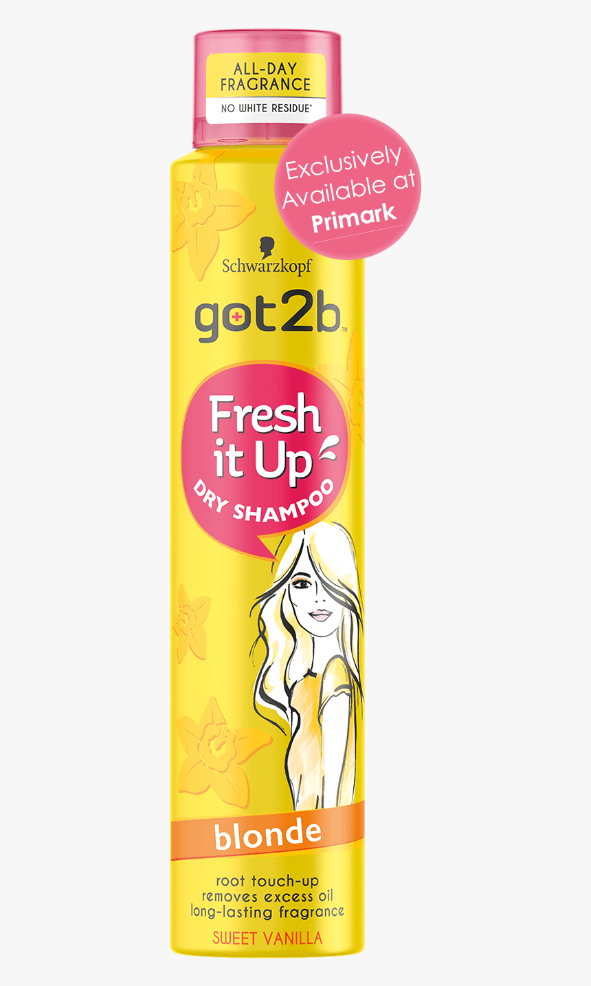 Got2b Fresh It Up Dry Shampoo Blonde - Got2b, HD Png Download