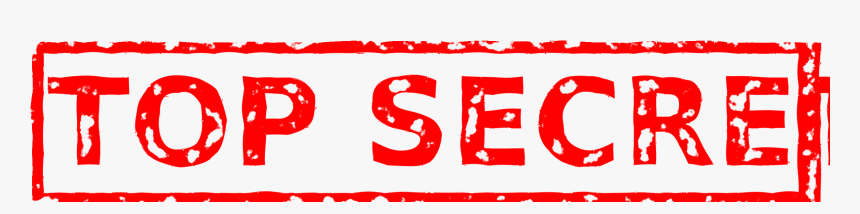 Cilpart Astounding Ideas - Clipart Top Secret Png, Transparent Png
