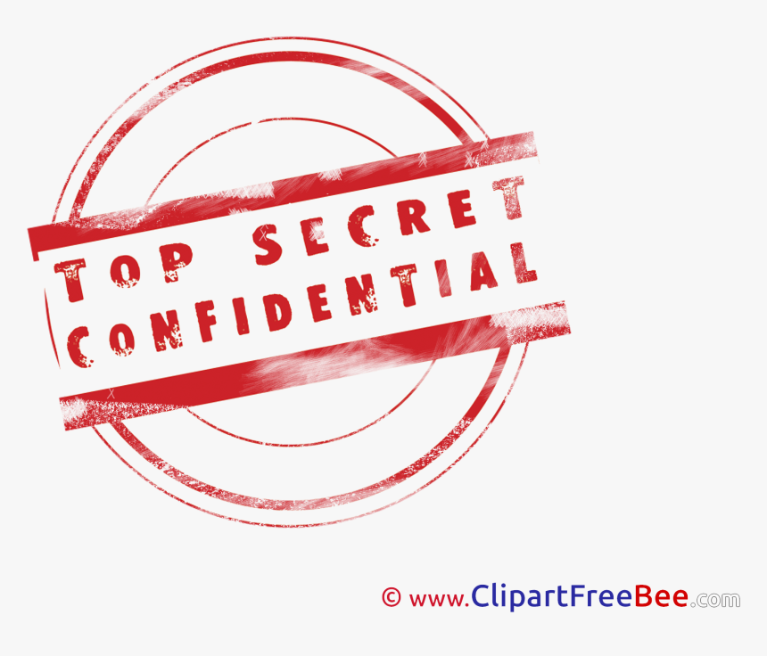 Transparent Top Secret Stamp Png, Png Download