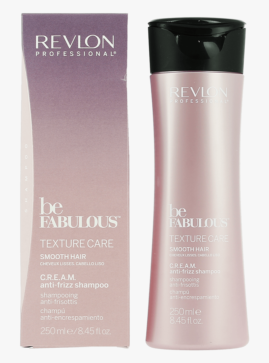 Revlon Be Fabulous Texture Care Smooth Hair Shampoo - Cosmetics, HD Png Download