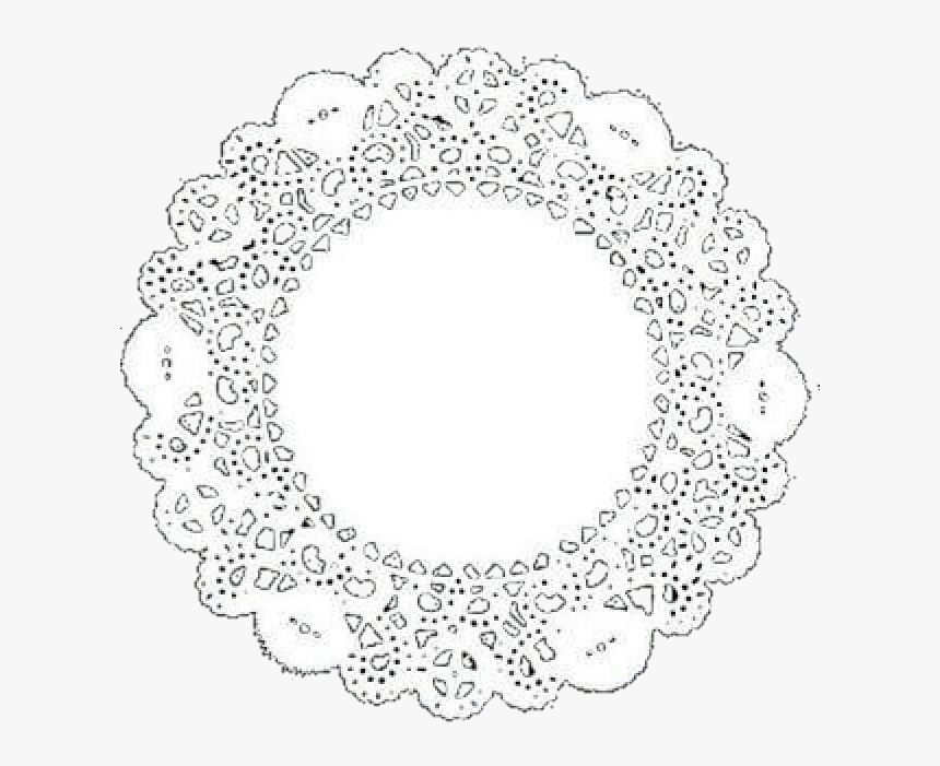 Overlay, Png, And Editing Needs Image - Doily Transparent Background, Png Download