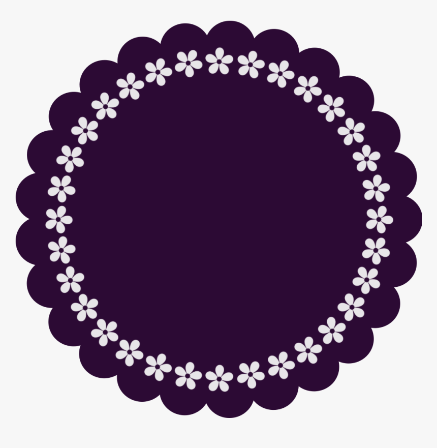Hearts Clipart Doily - Tags Redondos, HD Png Download