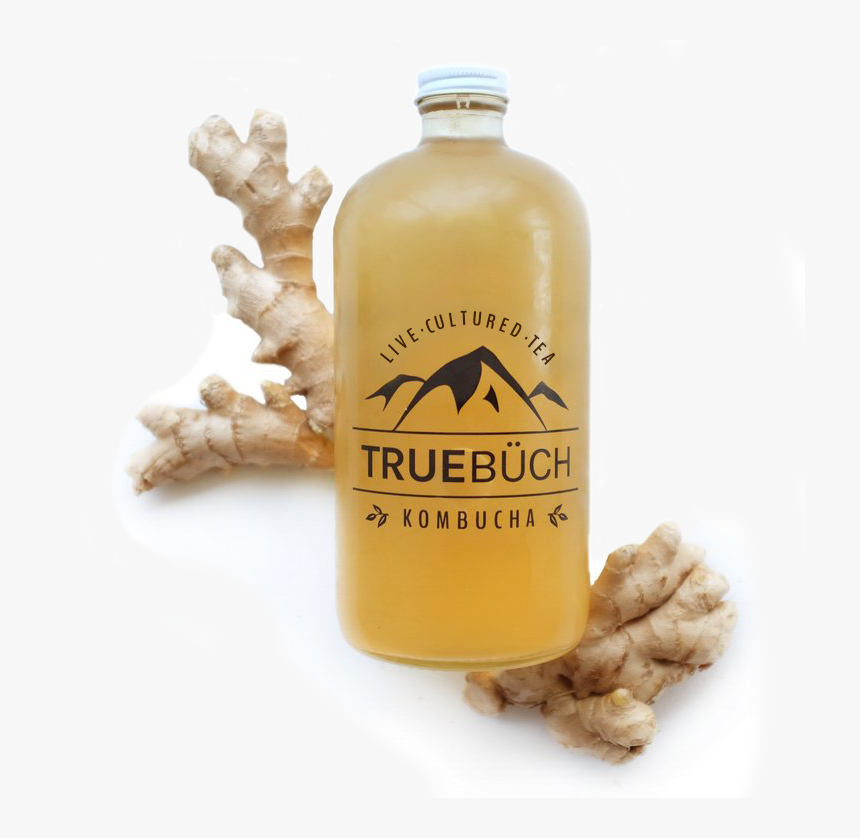 Ginger - Glass Bottle, HD Png Download