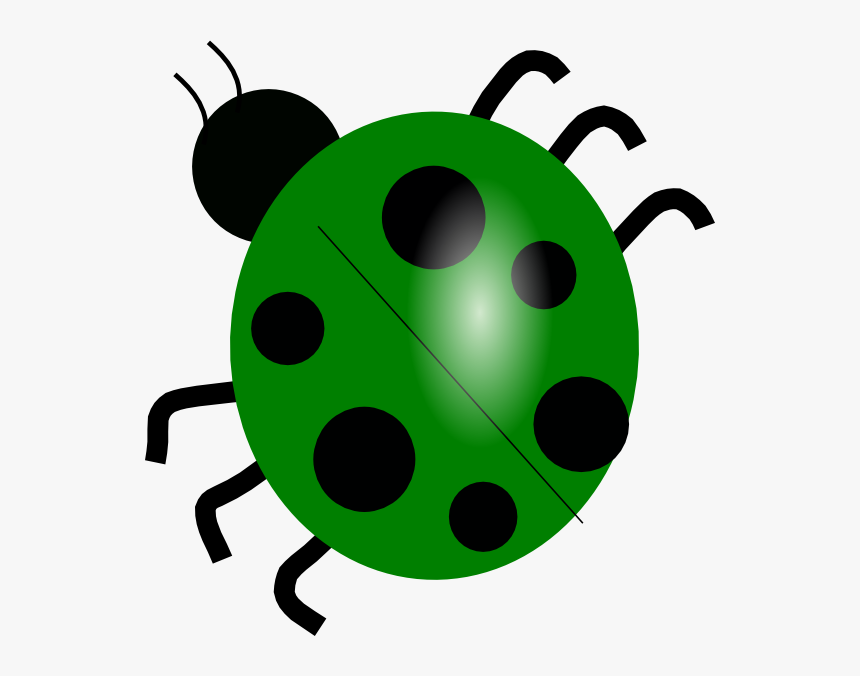 Green Ladybug Clip Art - Ladybug Clip Art, HD Png Download
