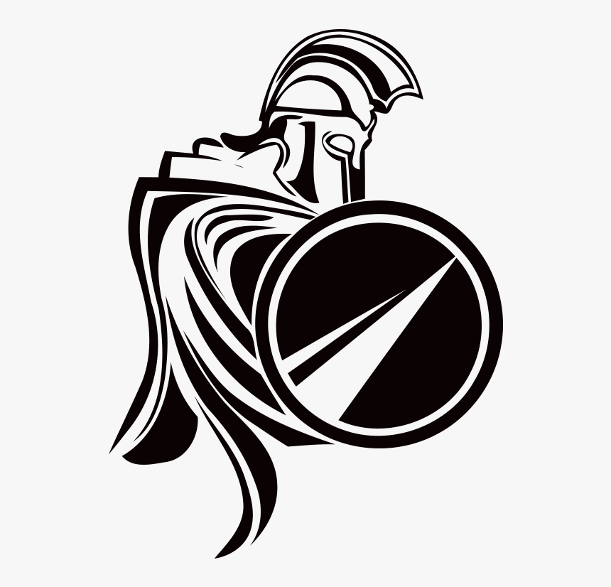Transparent Knight Helmet Clipart - Spartan Png, Png Download