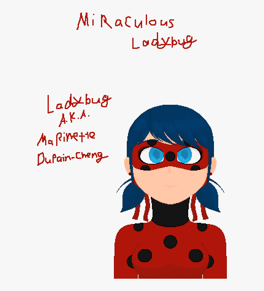 Ladybug From Miraculous Ladybug - Ladybug Cartoon, HD Png Download