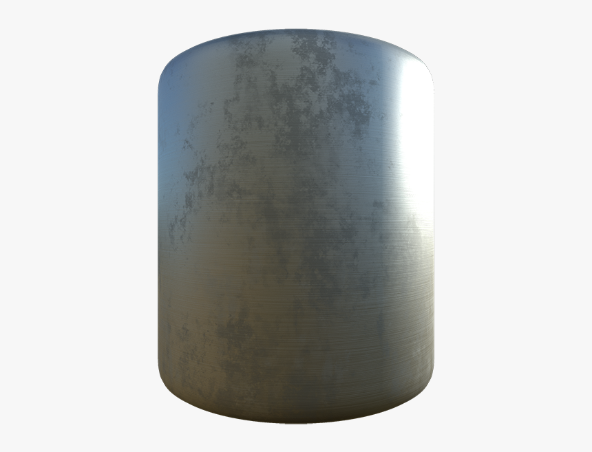 Oxidized Brushed Aluminum Texture With Dirt, Seamless - Lampshade, HD Png Download
