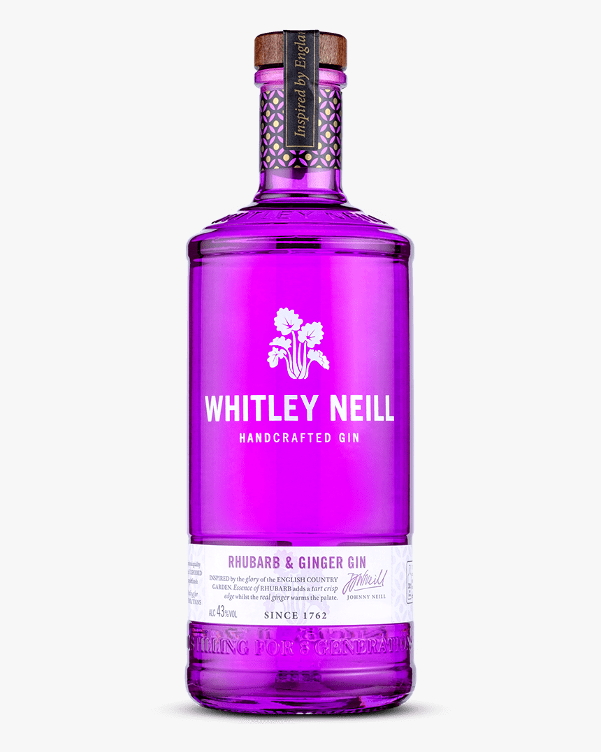 Whitley Neill Rhubarb & Ginger Gin, HD Png Download