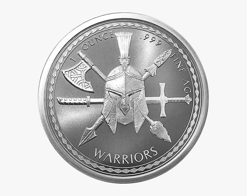 Spartan Warrior Silver Front - Spartan Warrior, HD Png Download