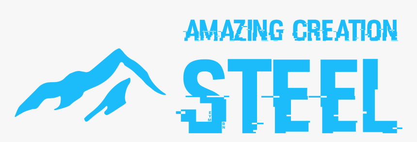 Amazing Creation Steel 
 Style Max-width - Graphic Design, HD Png Download