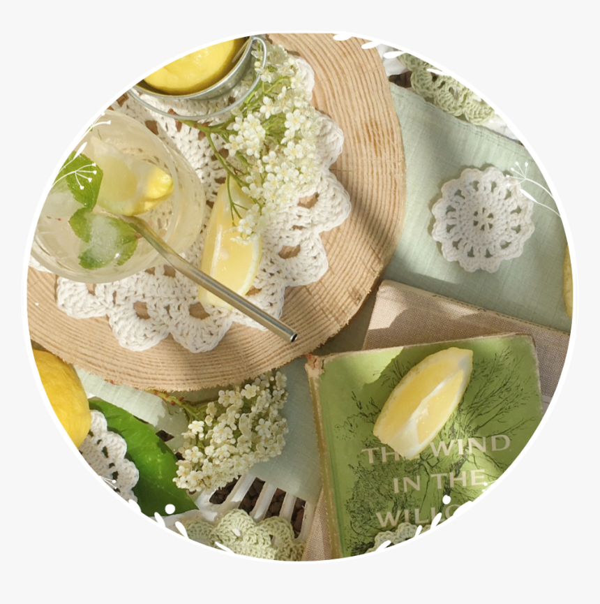 Free Crochet Coaster Or Doily Pattern For Summer Garden - Egg Salad, HD Png Download